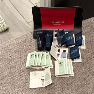 LACOSTE & CALVIN KLEIN Men’s Cologne + (2) Hair/Body Wash Bundle - NWT